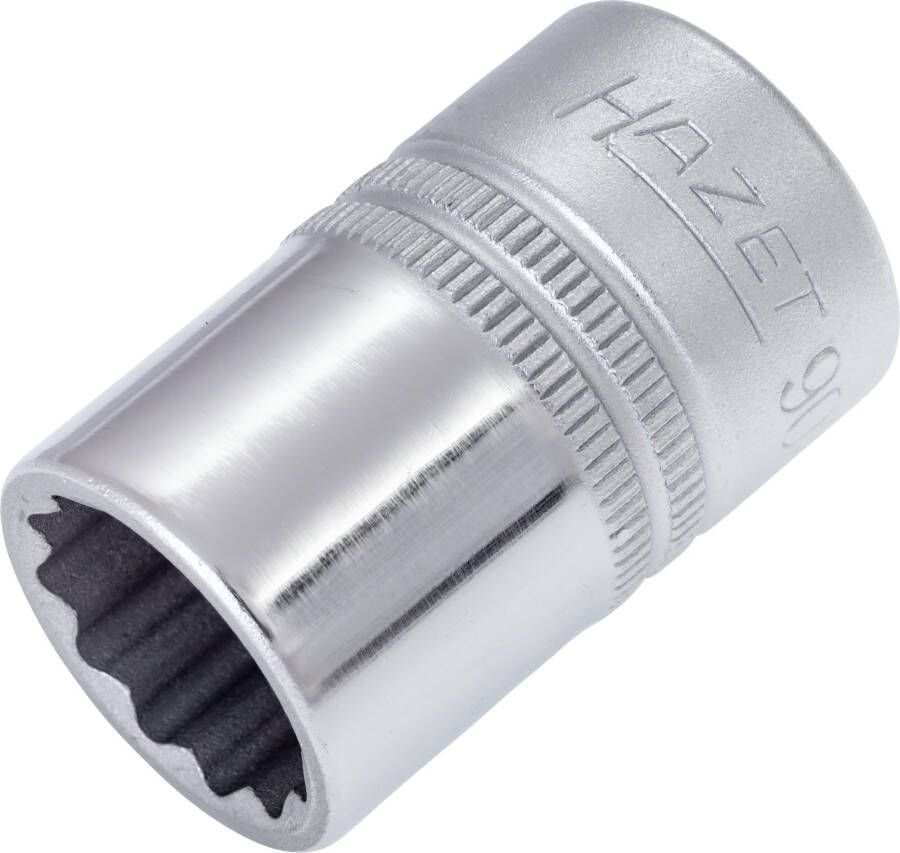 Hazet Dopsleutel 900Z-16 · 1 2 inch (12 5 mm) vierkant hol · Buitentwaalfkant tractieprofiel · SW 16 mm