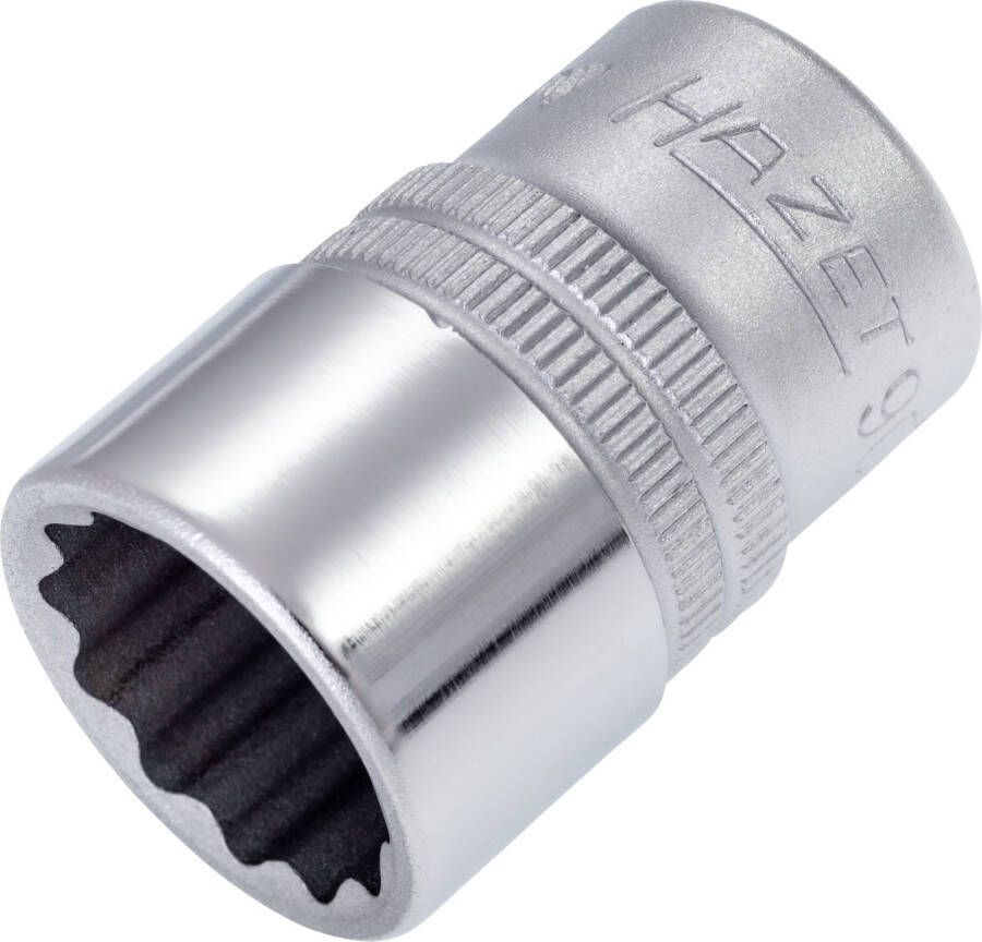 Hazet Dopsleutel 900Z-18 · 1 2 inch (12 5 mm) vierkant hol · Buitentwaalfkant tractieprofiel · SW 18 mm
