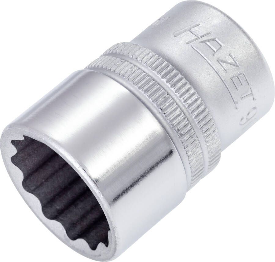 Hazet Dopsleutel 900Z-19 · 1 2 inch (12 5 mm) vierkant hol · Buitentwaalfkant tractieprofiel · SW 19 mm