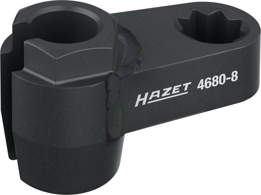 Hazet Dopsleutel voor uitlaatsonde 4680-8 · 1 2 inch (12 5 mm) achtkant hol · Buiten-zeskant-profiel · SW 17 mm