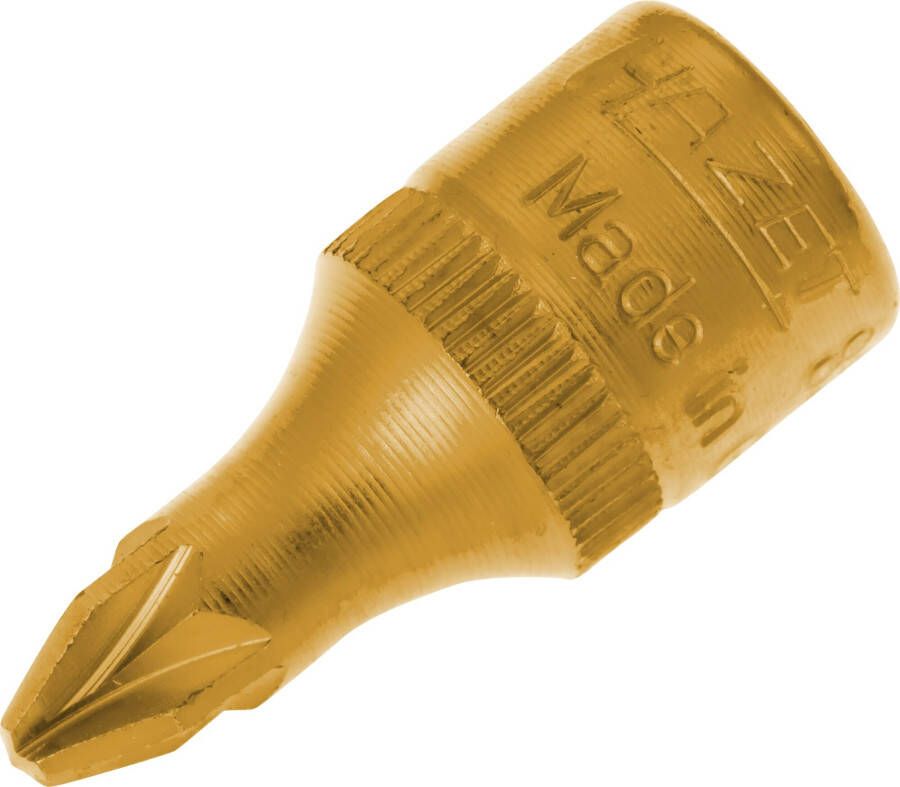 Hazet Dopsleutelbit 8507-PZ2 · 1 4 inch (6 3 mm) vierkant hol · Pozidriv-profiel PZ · SW PZ2