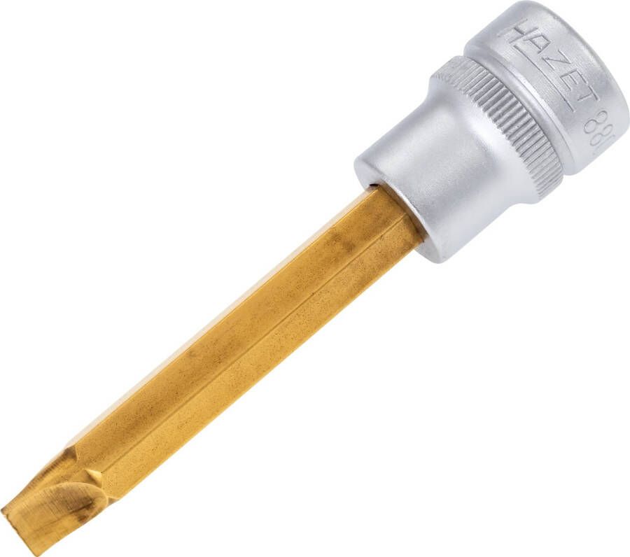 Hazet Dopsleutelbit 8803-1.2X8 · 3 8 inch (10 mm) vierkant hol · Sleufprofiel · SW 1 2 x 8 mm