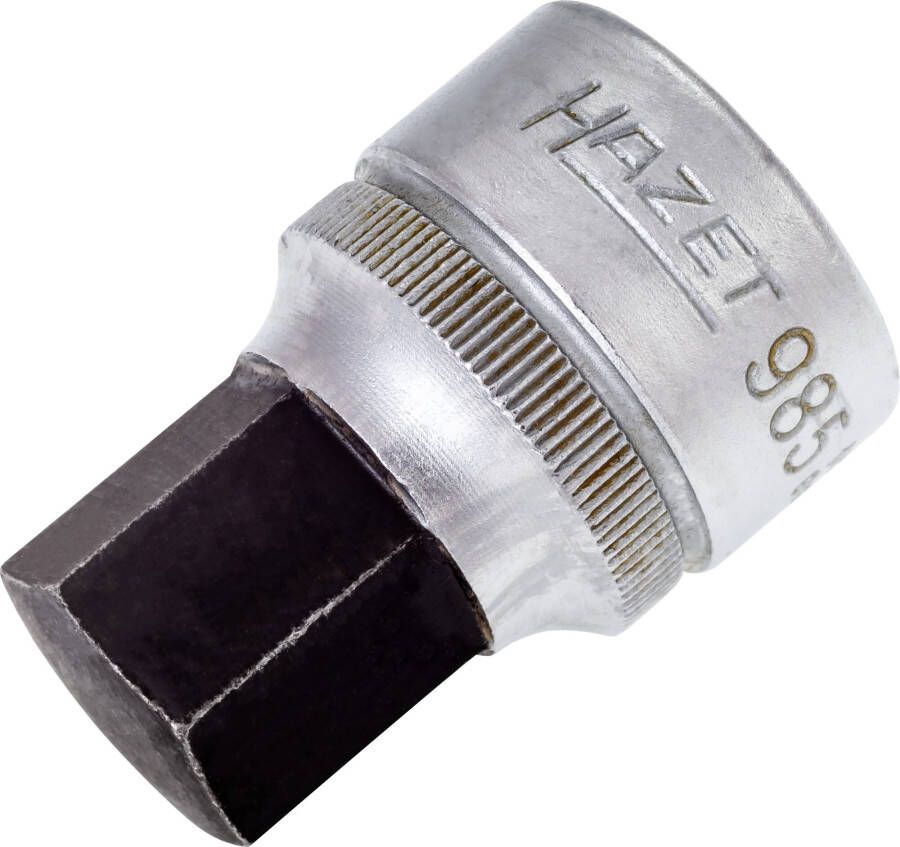 Hazet Dopsleutelbit 985-17 · 1 2 inch (12 5 mm) vierkant hol · Binnen-zeskant-profiel · SW 17 mm