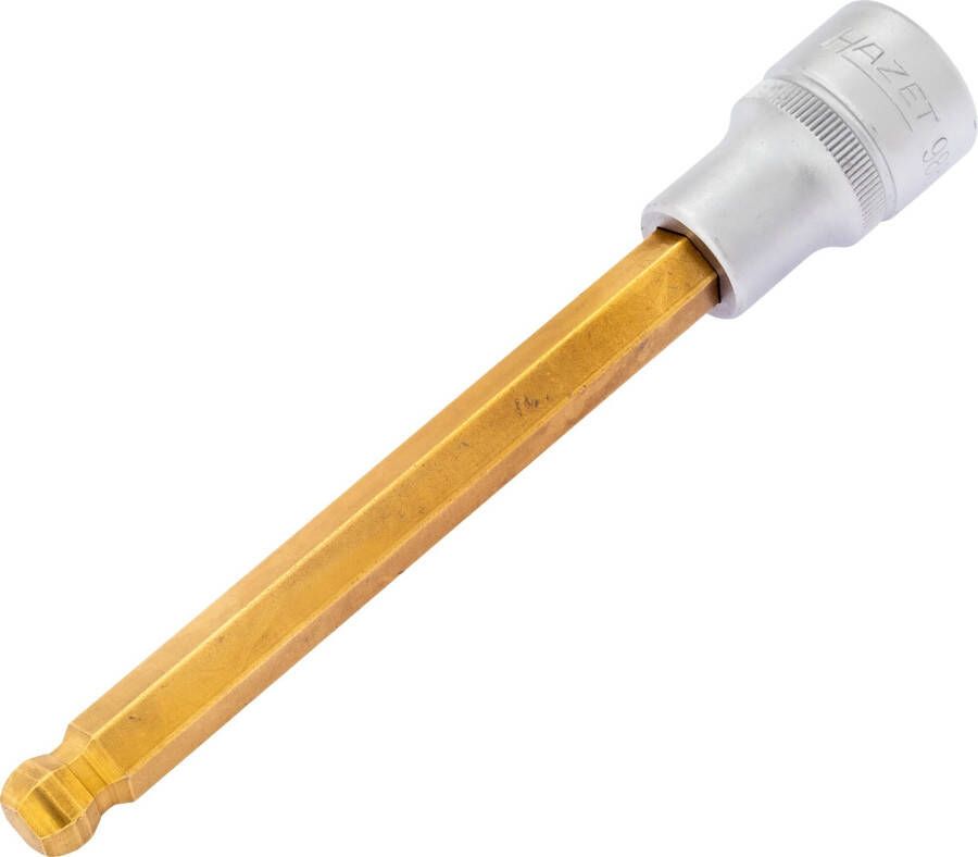 Hazet Dopsleutelbit 986KK-10 · 1 2 inch (12 5 mm) vierkant hol · Binnen-zeskant-profiel · SW 10 mm