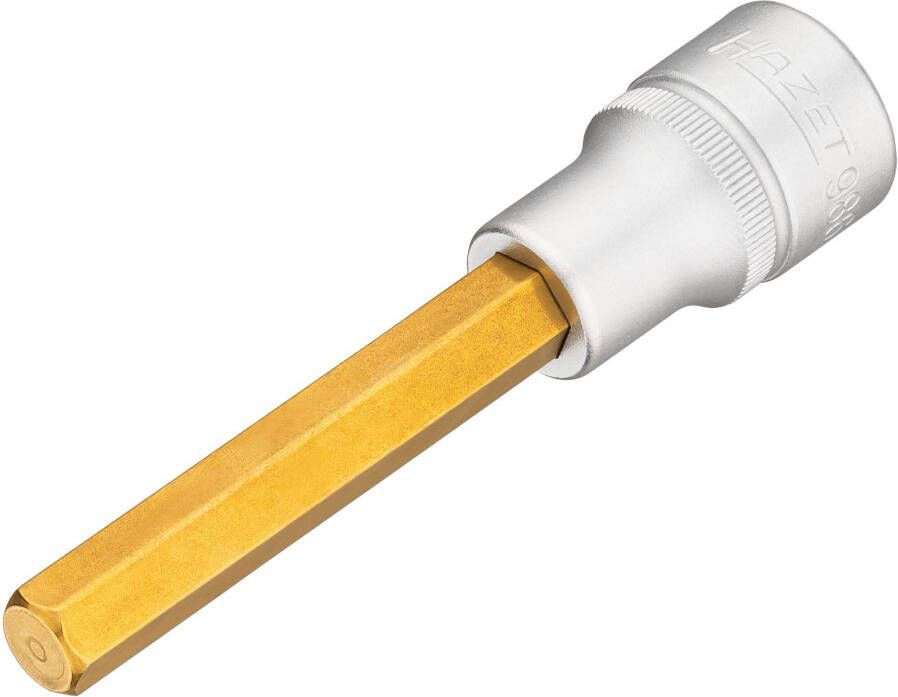 Hazet Dopsleutelbit 986L-10 · 1 2 inch (12 5 mm) vierkant hol · Binnen-zeskant-profiel · SW 10 mm