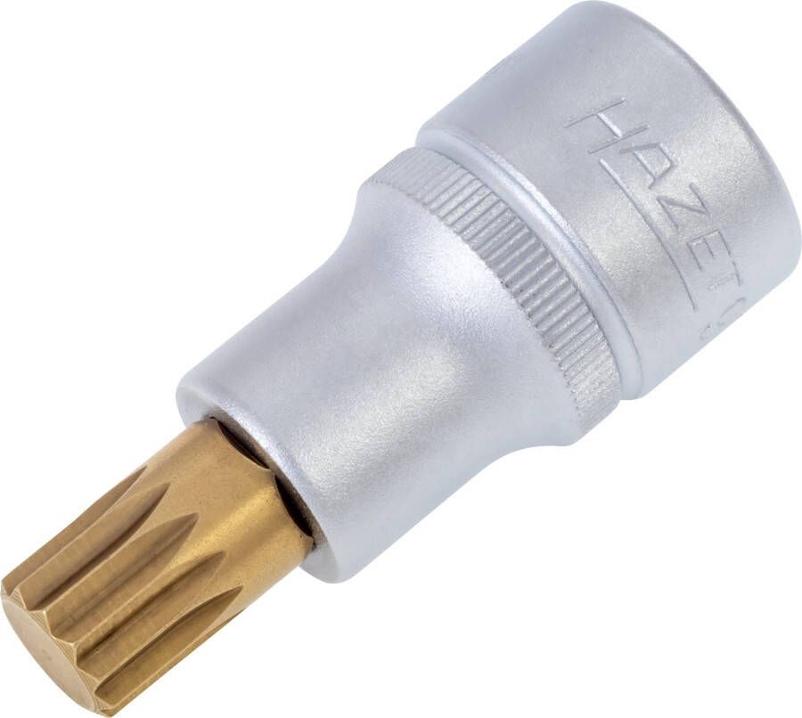 Hazet Dopsleutelbit 990-12 · 1 2 inch (12 5 mm) vierkant hol · Binnenveeltandprofiel XZN · SW M12