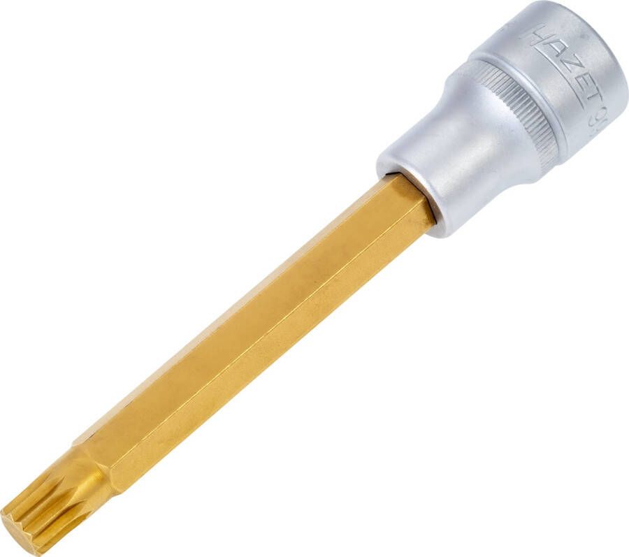 Hazet Dopsleutelbit 990SLG-10 · 1 2 inch (12 5 mm) vierkant hol · Binnenveeltandprofiel XZN · SW M10