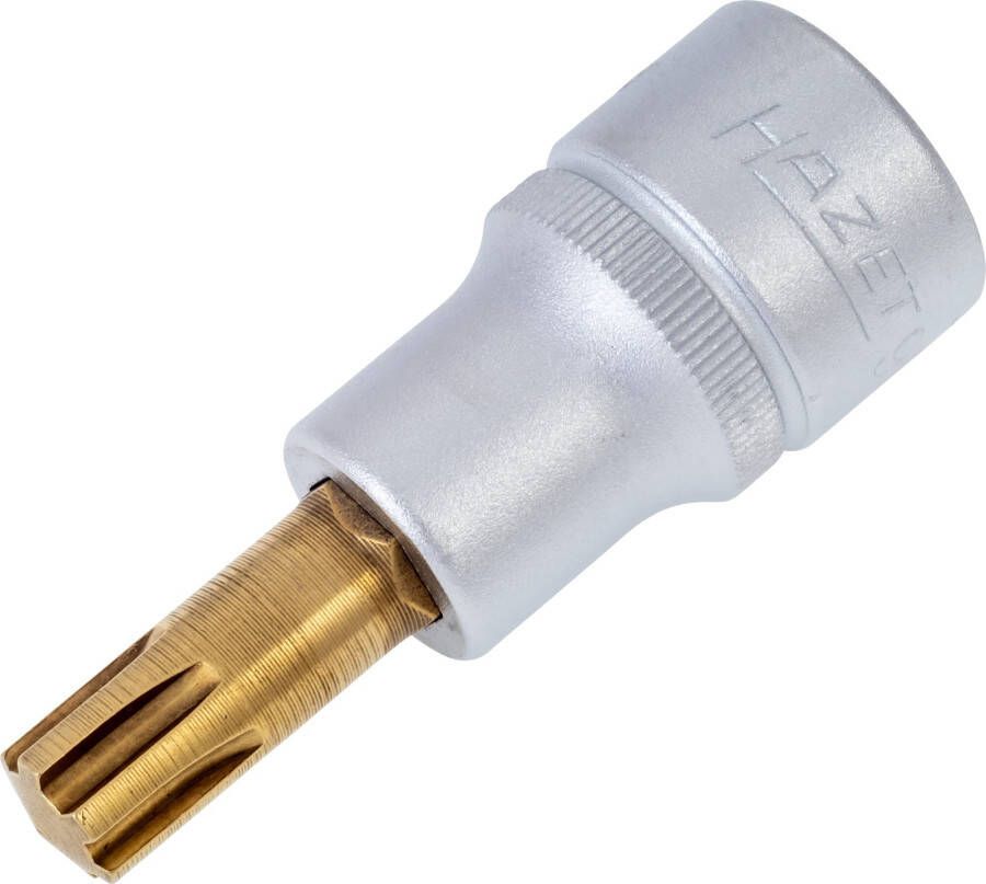 Hazet Dopsleutelbit 991-10 · 1 2 inch (12 5 mm) vierkant hol · Binnenspieprofiel Ribe-CV · SW M10