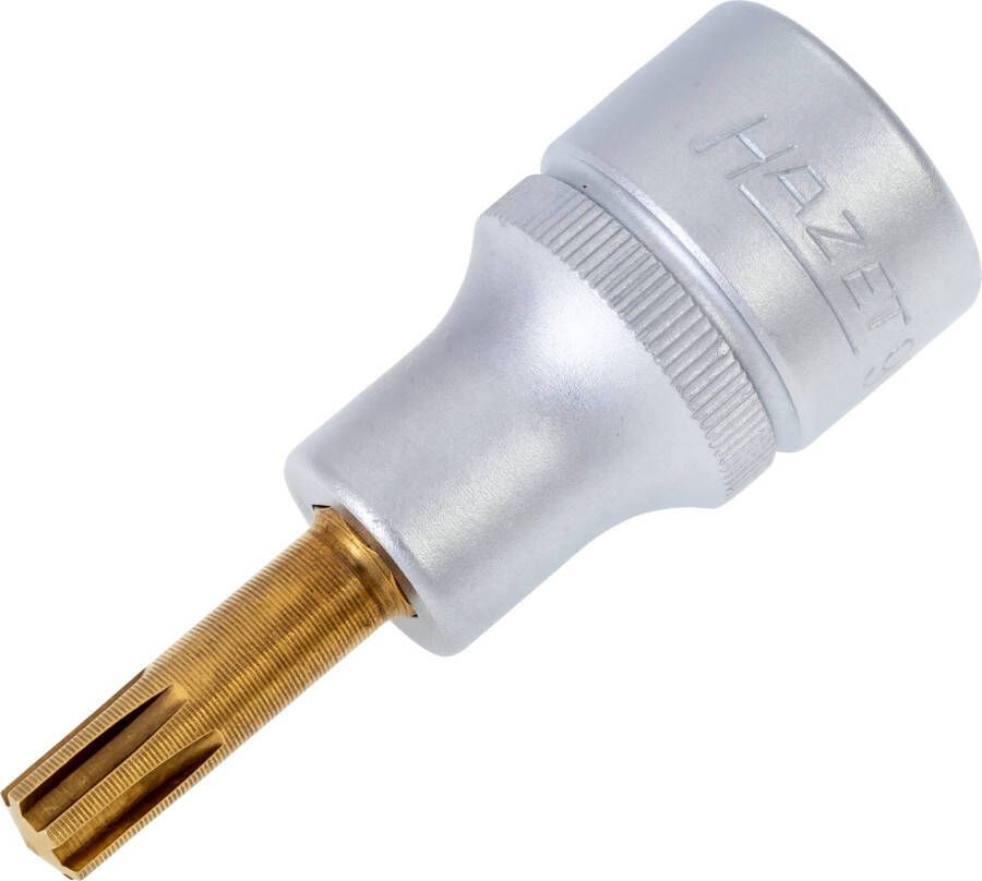 Hazet Dopsleutelbit 991-7 · 1 2 inch (12 5 mm) vierkant hol · Binnenspieprofiel Ribe-CV · SW M7