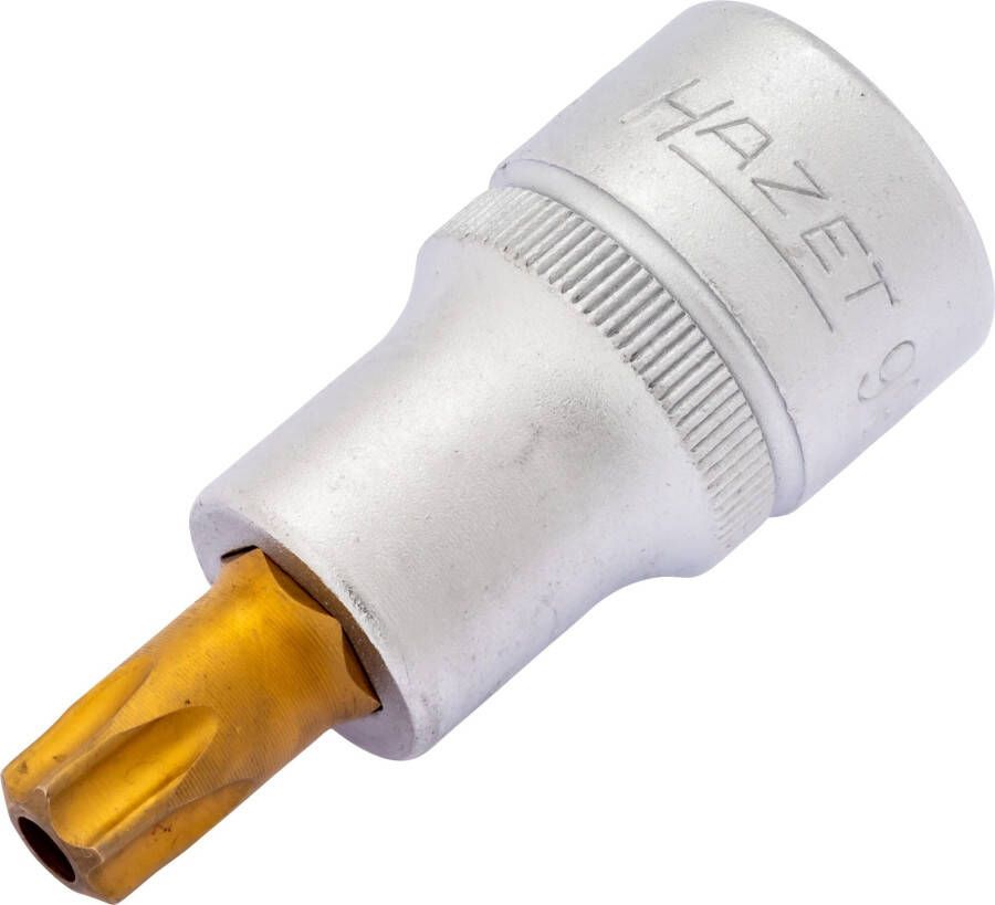 Hazet Dopsleutelbit 992-T50H · 1 2 inch (12 5 mm) vierkant hol · Tamper resistant TORX -profiel · SW T50H