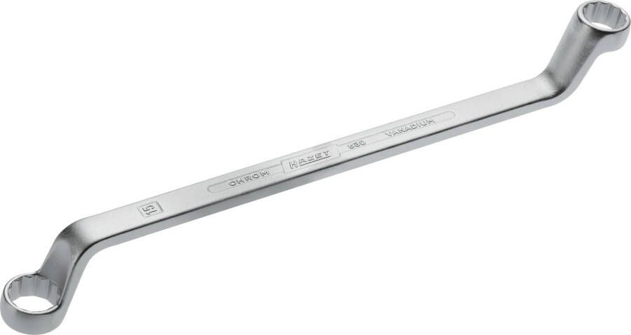 Hazet Dubbele ringsleutel 630-14X15 · Buitentwaalfkant tractieprofiel · SW 14 x 15 mm