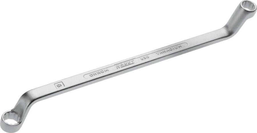Hazet Dubbele ringsleutel 630-8X9 · Buitentwaalfkant tractieprofiel · SW 8 x 9 mm