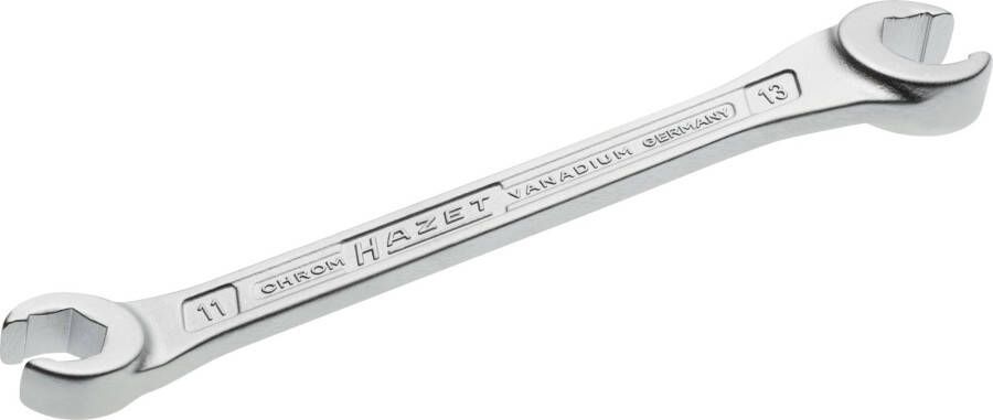 Hazet Dubbele ringsleutel · open 612-11X13 · Buiten-zeskant-profiel · SW 11 x 13 mm