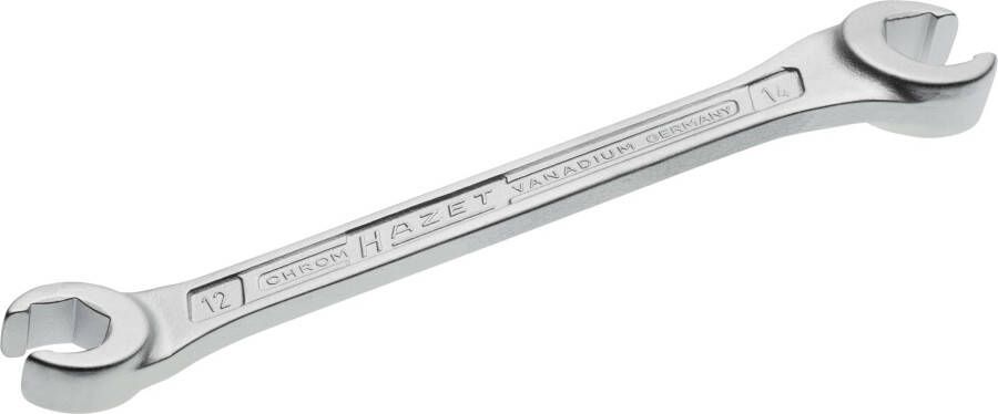 Hazet Dubbele ringsleutel · open 612-12X14 · Buiten-zeskant-profiel · SW 12 x 14 mm