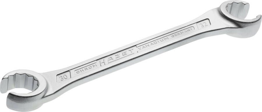 Hazet Dubbele ringsleutel · open 612-30X32 · Buitentwaalfkant profiel · SW 30 x 32 mm