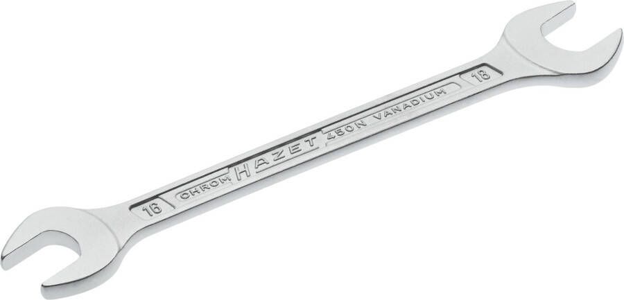 Hazet Dubbele steeksleutel 450N-16X18 · Buiten-zeskant-profiel · SW 16 x 18 mm