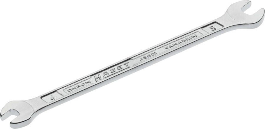 Hazet Dubbele steeksleutel 450N-4X5 · Buiten-zeskant-profiel · SW 4 x 5 mm