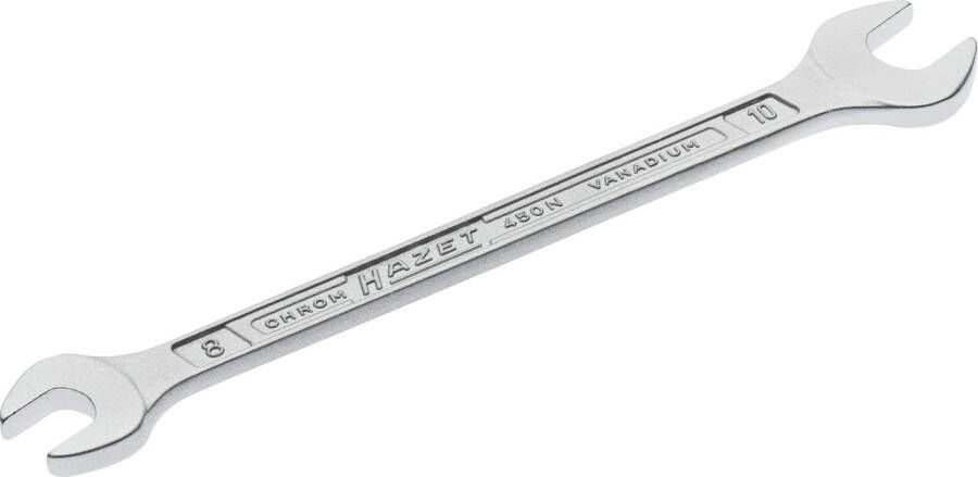 Hazet Dubbele steeksleutel 450N-8X10 · Buiten-zeskant-profiel · SW 8 x 10 mm