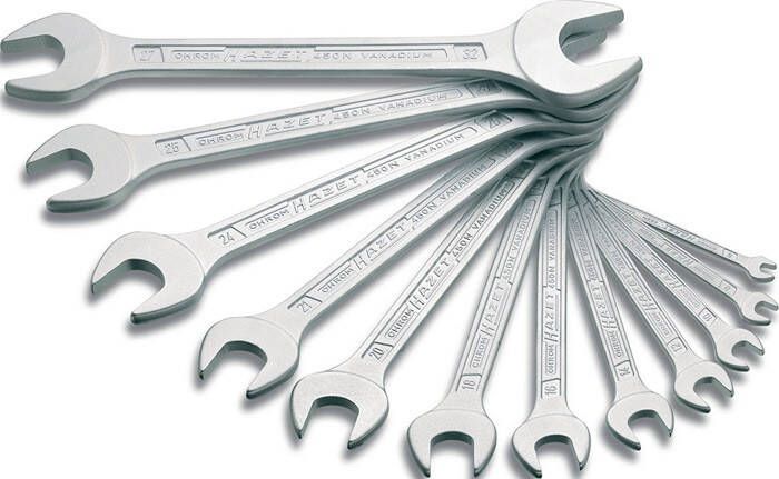 Hazet Dubbele steeksleutelset | 450N | 10 stuks | SW6-32 mm | speciaal staal