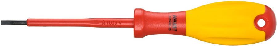 Hazet Elektricien-schroevendraaier · geïsoleerd 810VDE-25 · Sleufprofiel · SW 0 4 x 2 5 mm
