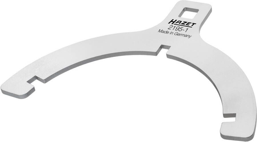 Hazet Filterpatroonsleutel 2195-1 · 1 2 inch (12 5 mm) vierkant hol · Ribbelprofiel · 192 mm