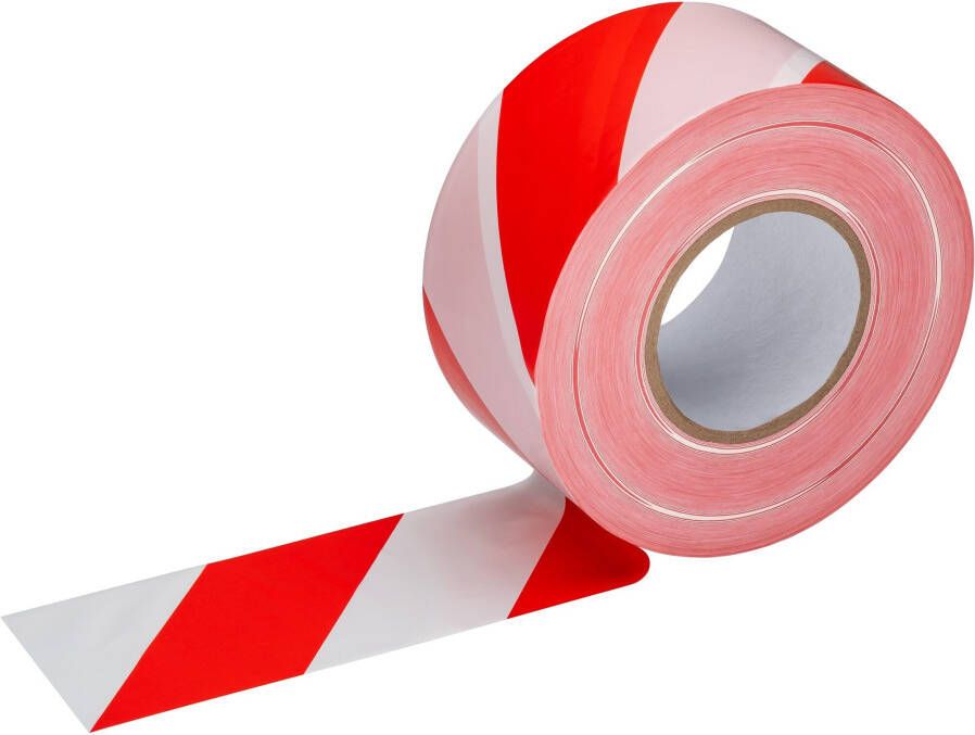 Hazet Folie-afzetlint · rood wit geblokt 200-3