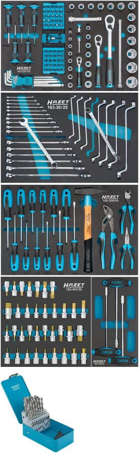 Hazet Gereedschapassortiment 0-178N 204 · 204-delig