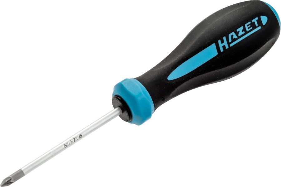 Hazet HEXAnamic -schroevendraaier 802-PZ1 · Pozidriv-profiel PZ · SW PZ1