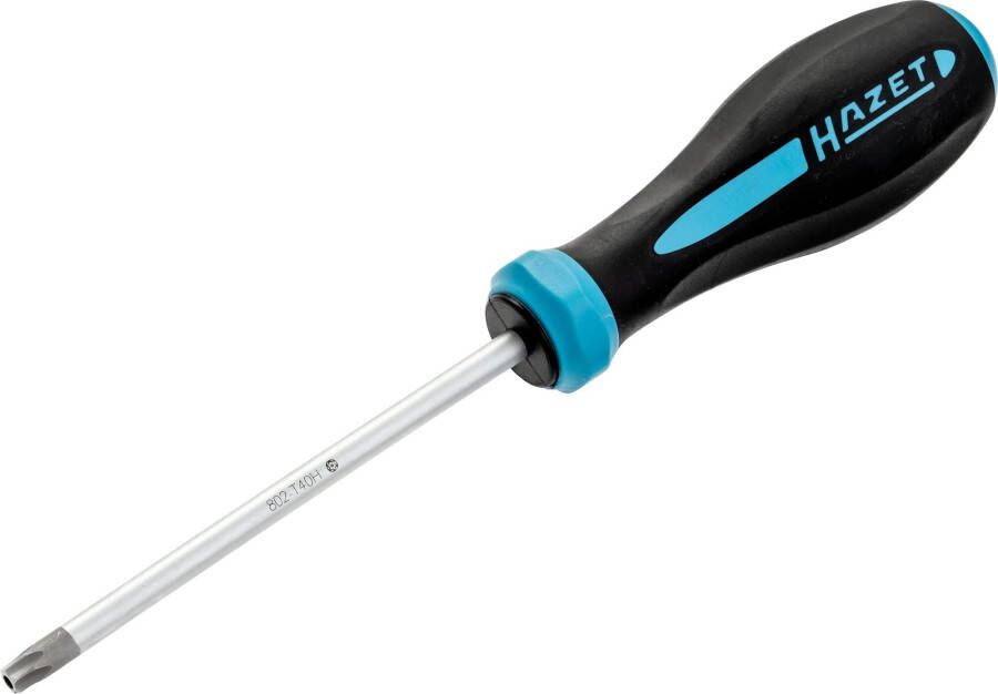 Hazet HEXAnamic -schroevendraaier 802-T40H · Tamper resistant TORX -profiel · SW T40H