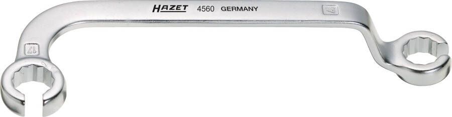 Hazet Injectieleidingsleutel 4560 · Buitentwaalfkant profiel · SW 17 x 17 mm