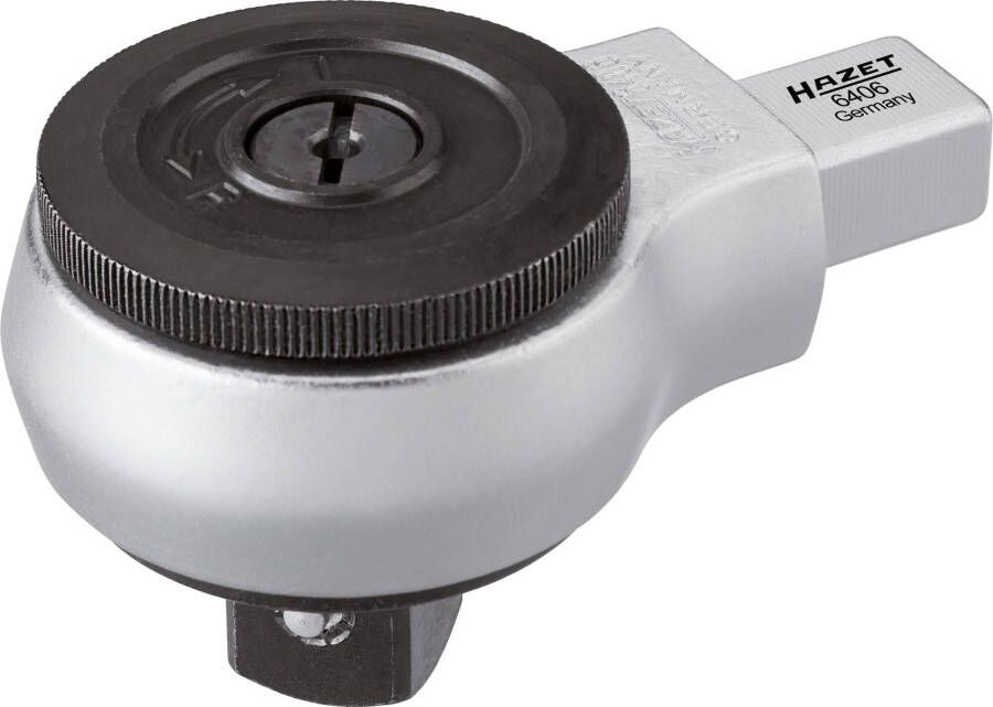 Hazet Insteek-omschakelratel 6406 · 14 x 18 mm insteekvierkant massief · 3 4 inch (20 mm) vierkant massief · Lengte: 101 mm