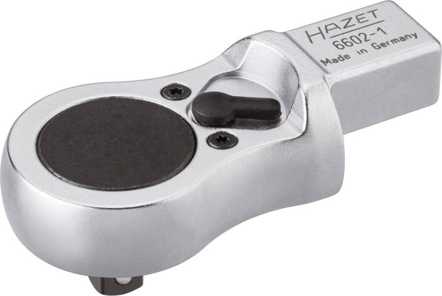 Hazet Insteek-omschakelratel 6602-1 · 14 x 18 mm insteekvierkant massief · 3 8 inch (10 mm) vierkant massief · Lengte: 81 mm