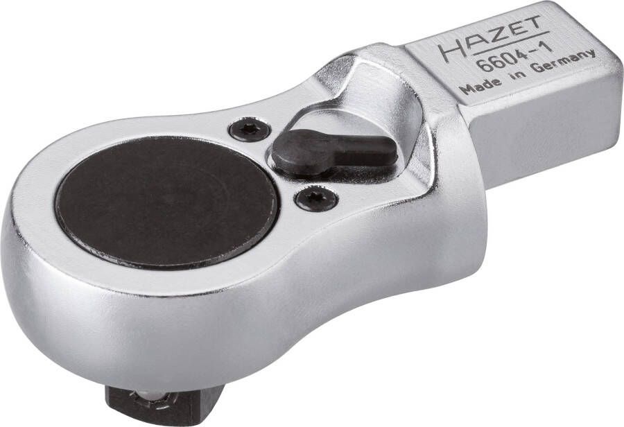 Hazet Insteek-omschakelratel 6604-1 · 14 x 18 mm insteekvierkant massief · 1 2 inch (12 5 mm) vierkant massief · Lengte: 81 mm