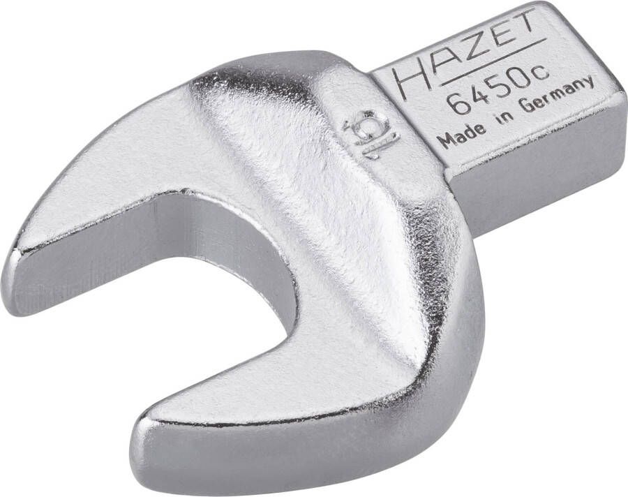 Hazet Insteek-steeksleutel 6450C-16 · 9 x 12 mm insteekvierkant massief · Buiten-zeskant-profiel · SW 16 mm