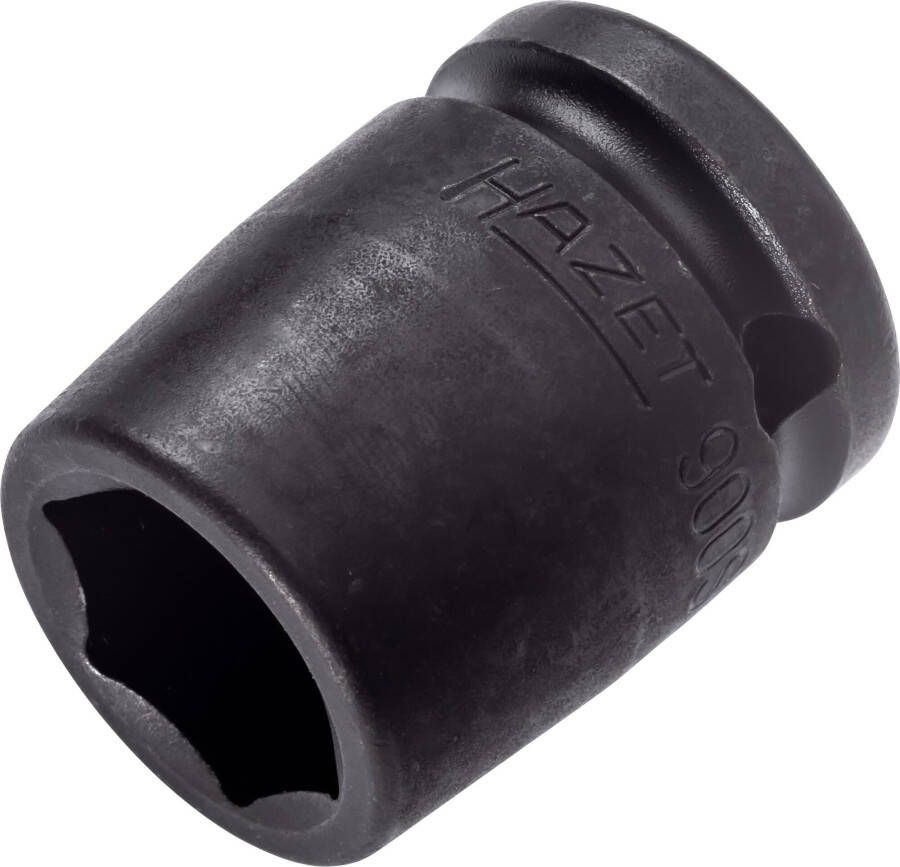 Hazet Krachtdopsleutel 900S-18 · 1 2 inch (12 5 mm) vierkant hol · Buiten-zeskant-tractieprofiel · SW 18 mm