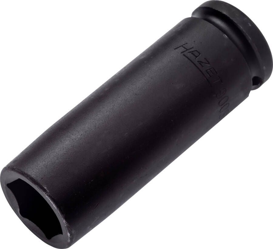 Hazet Krachtdopsleutel 900SLG-19 · 1 2 inch (12 5 mm) vierkant hol · Buiten-zeskant-tractieprofiel · SW 19 mm