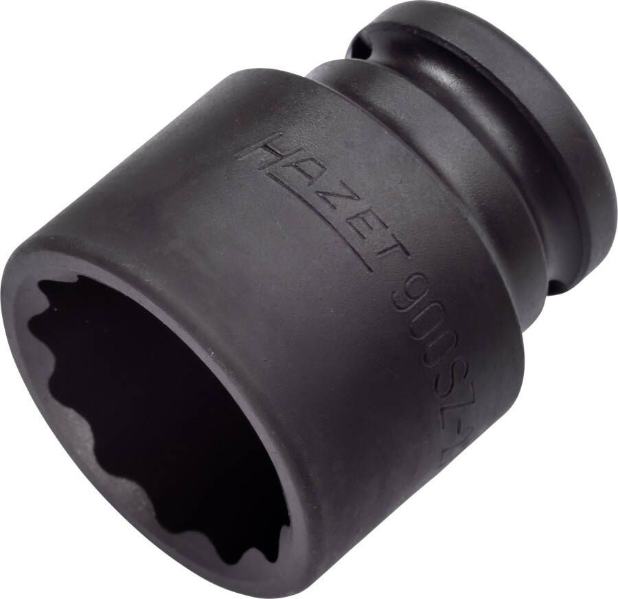 Hazet Krachtdopsleutel 900SZ-27 · 1 2 inch (12 5 mm) vierkant hol · Buitentwaalfkant tractieprofiel · SW 27 mm