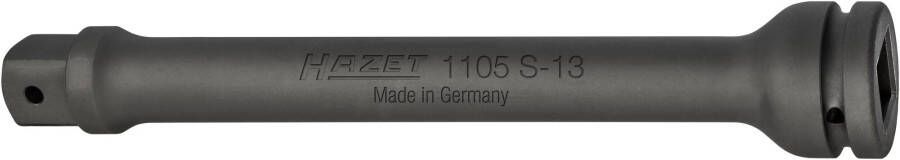 Hazet Krachtverlengstuk 1105S-13 · 1 inch (25 mm) vierkant hol · 1 inch (25 mm) vierkant massief · Lengte: 330 mm