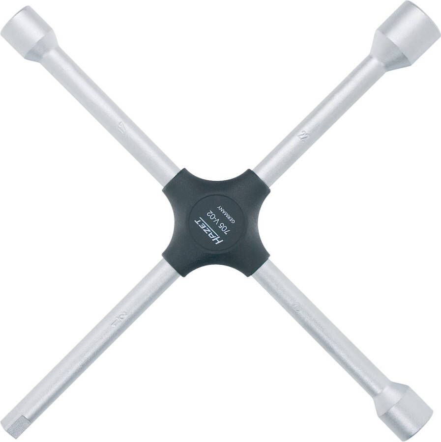 Hazet Kruissleutel 705V-02 · Buiten-zeskant-profiel · SW 17 x 19 x 22 x Buitenvierkant 12 5 = 1 2 inch mm