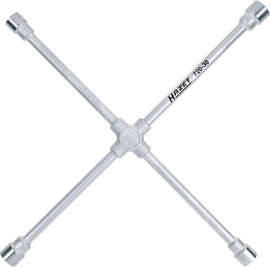 Hazet Kruissleutel 720-30 · Buiten-zeskant-profiel · SW 24 x 27 x 30 x 32 mm · 15 16 x 1 16 x 1 4?