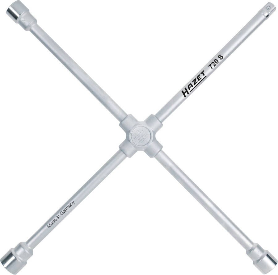 Hazet Kruissleutel 720S · Buiten-zeskant-profiel · SW 24 x 27 x 32 x Buitenvierkant 20 = 3 4 inch mm · 15 16 x 1 16 x 1 4 x Buitenvierkant 20 =