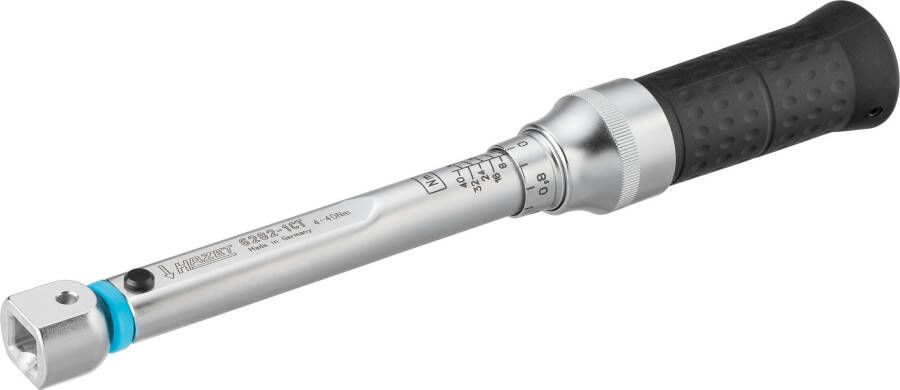 Hazet Momentsleutel 6282-1CT Draaimomentbereik min-max: 4 40 Nm Nauwkeurigheid: 2% 9 x 12 mm insteekvierkant hol Lengte: 240 mm