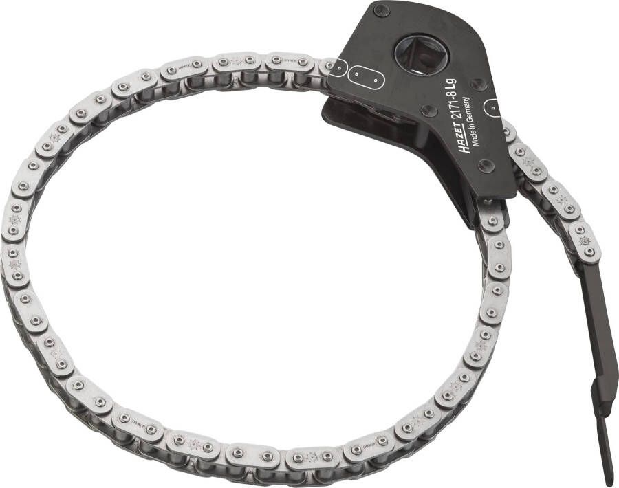 Hazet Oliefilterketting 2171-8LG 1 2 inch (12 5 mm) vierkant hol 50 150 mm