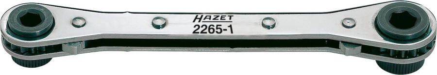 Hazet Omschakelratel voor bits 2265-1 · 1 4 inch (6 3 mm) zeskant hol 5 16 inch (8 mm) zeskant hol · Lengte: 140 mm