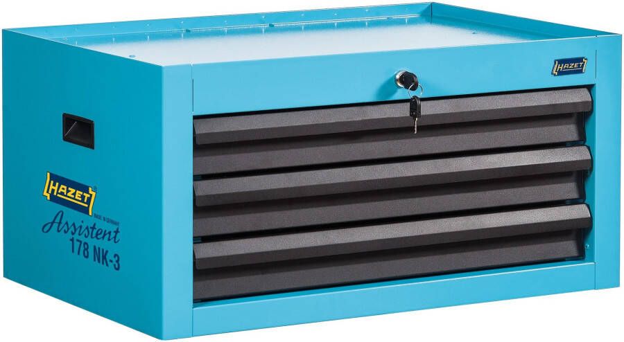 Hazet Opzetkoffer 178NK-3 L x B x H: 696 mm x 488 mm x 390 mm Laden ondiep: 3× 80 x 527 x 348 mm