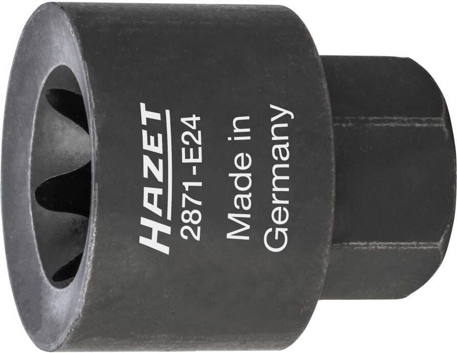 Hazet Remzadel dopsleutel 2871-E24 · 22 mm buitenzeskant · Buiten-TORX -profiel · SW E24