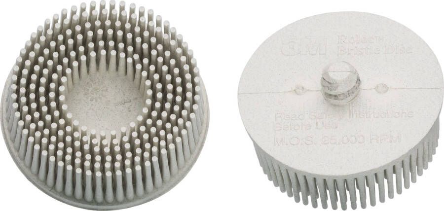 Hazet Reserveborstelslijpset · wit · 2-delig Roloc snelwisselsysteem · ? 50 mm 9033-11-0120 2