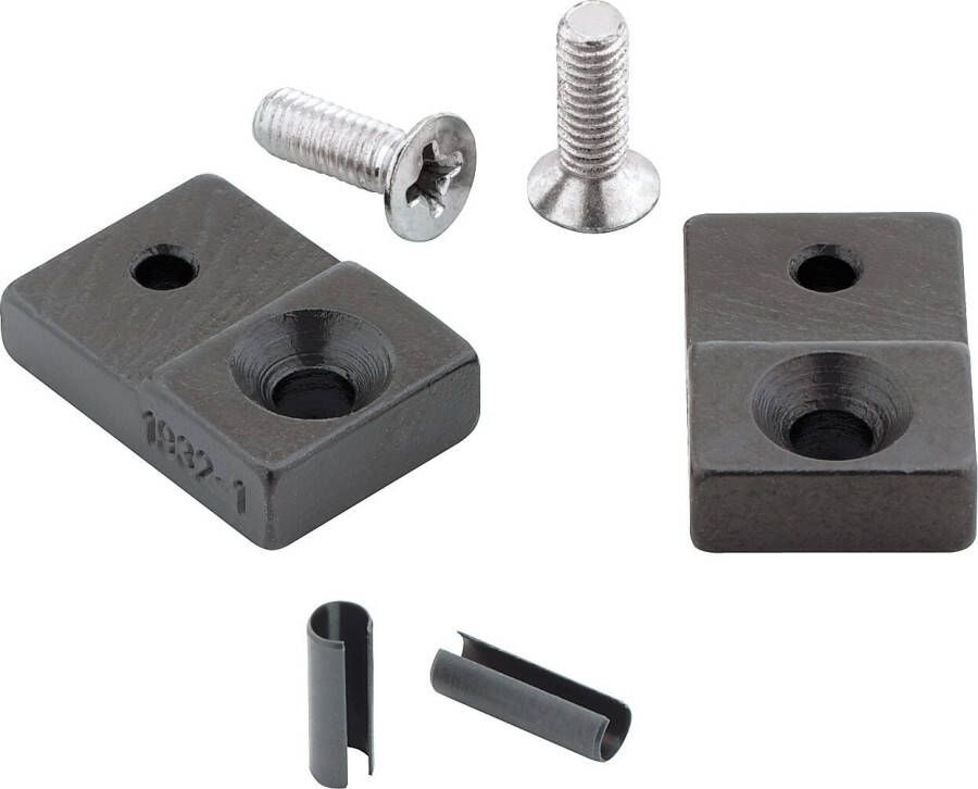 Hazet Reserveonderdelenset: 1 paar reparatiebekken · 15 mm breed · 2 schroeven · 2 spanhulzen 1932-1 6