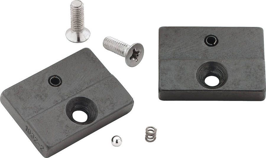 Hazet Reserveonderdelenset: 1 paar reparatiebekken · 30 mm breed · 2 schroeven · 2 spanhulzen 1932-2 6