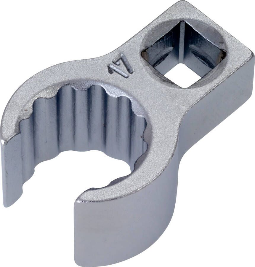 Hazet Ringsleutel · open 848Z-17 · 3 8 inch (10 mm) vierkant hol · Buitentwaalfkant profiel · SW 17 mm · Binnenvierkant 10 =